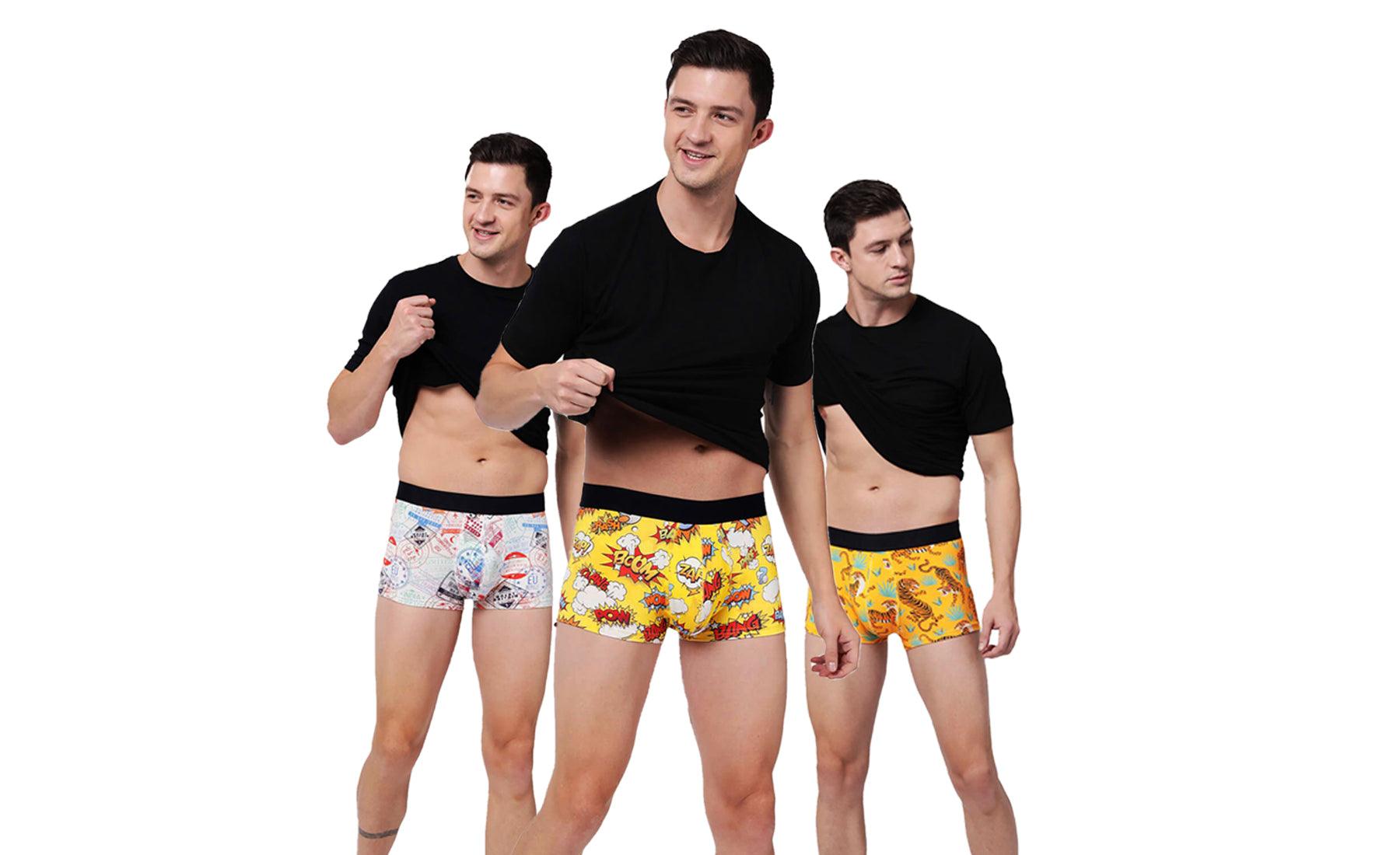 Buy Stylish & Printed Trunks for Men Online in India - Sexy Beast
