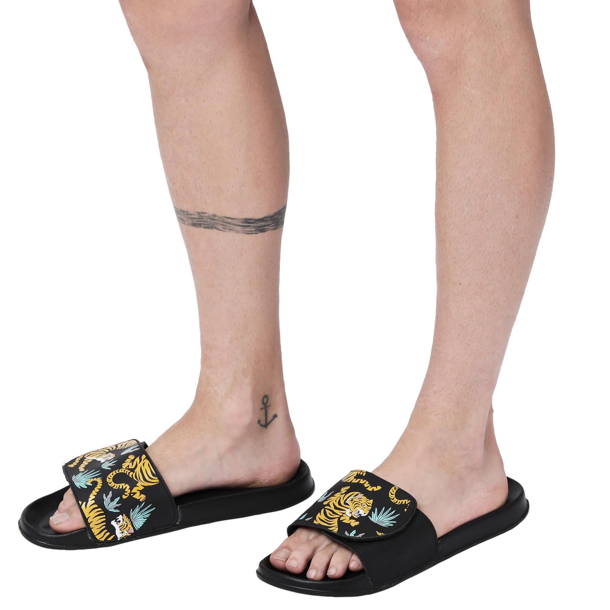 Buy Stylish Printed Sliders for Men Online In India Sexy Beast