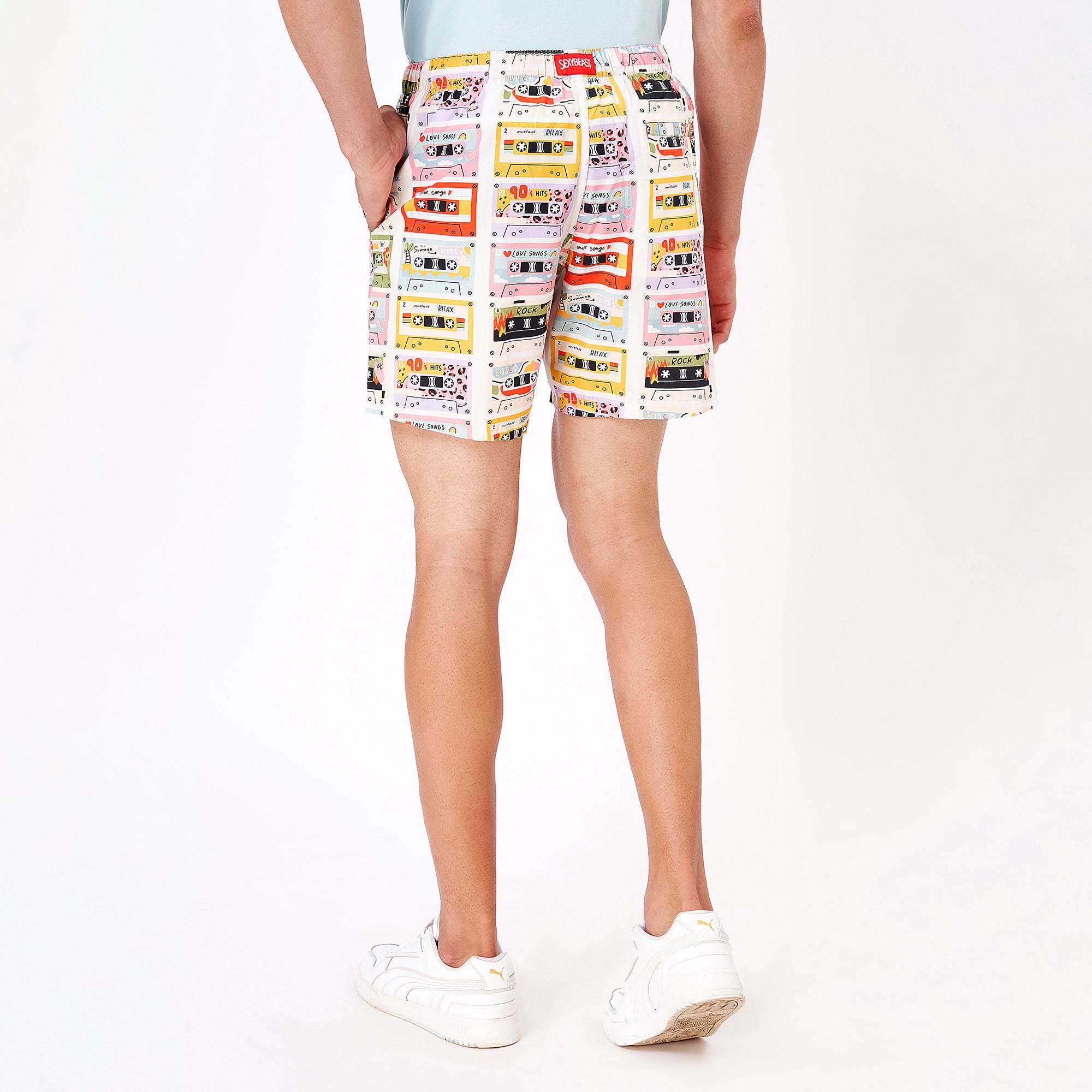 Retro Cassettes Boxer Shorts For Men